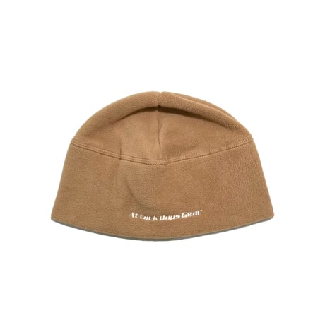 ADG POLAR FLEECE BEANIE (SAND)｜エーディージー ポーラーフリース ビーニー（サンド）