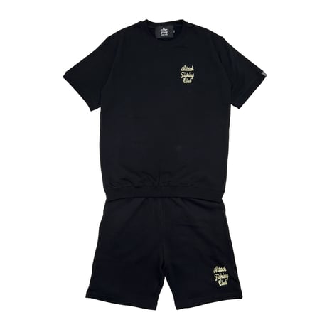 AFC Chillin Da Surface 8oz Sweat & Shorts Set-Up (Blk)｜AFC チリン ダ サーフェス スウェット＆ショーツ セットアップ（ブラック）