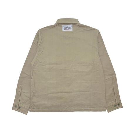 JOHN SOFIA Jungle Fatigue Shacket (Beige)｜ジョンソフィア ジャングルファティーグ シャケット（ベージュ）