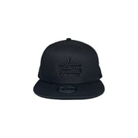 ADG AS Logo 9FIFTY Snapback (Black/Black)｜エーディージー ASロゴ 9FIFTY スナップバック（ブラック/ブラック）