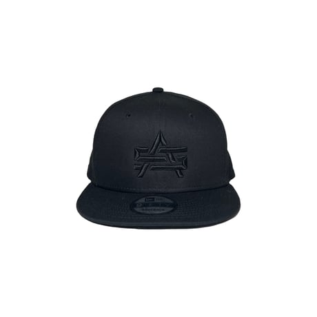 ADG AS Logo 9FIFTY Snapback (Black/Black)｜エーディージー ASロゴ 9FIFTY スナップバック（ブラック/ブラック）