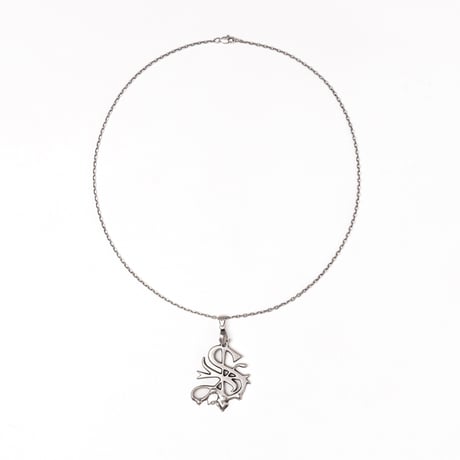 SUPPLIER MELT CROSS NECKLACE (SILVER)｜サプライヤー メルト クロス ネックレス（シルバー）