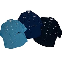 AFC PFG “AFC Custom” Assassin Trio LS Shirt (Navy, Black, Blue)｜PFG “AFCカスタム” アサシン トリオ ロングスリーブシャツ