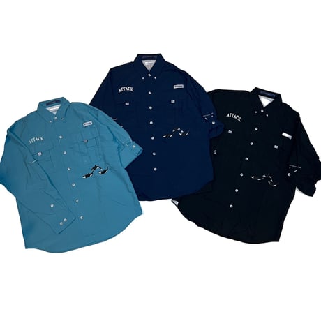 AFC PFG “AFC Custom” Assassin Trio LS Shirt (Navy, Black, Blue)｜PFG “AFCカスタム” アサシン トリオ ロングスリーブシャツ