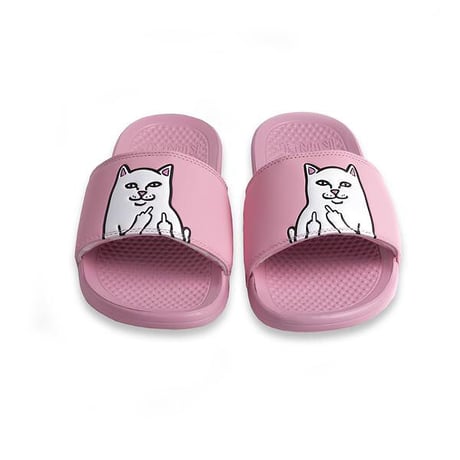 RIPNDIP Pink Lord Nermal Slides (Pink)｜リップンディップ ピンク ロードネーマル スライド（ピンク）
