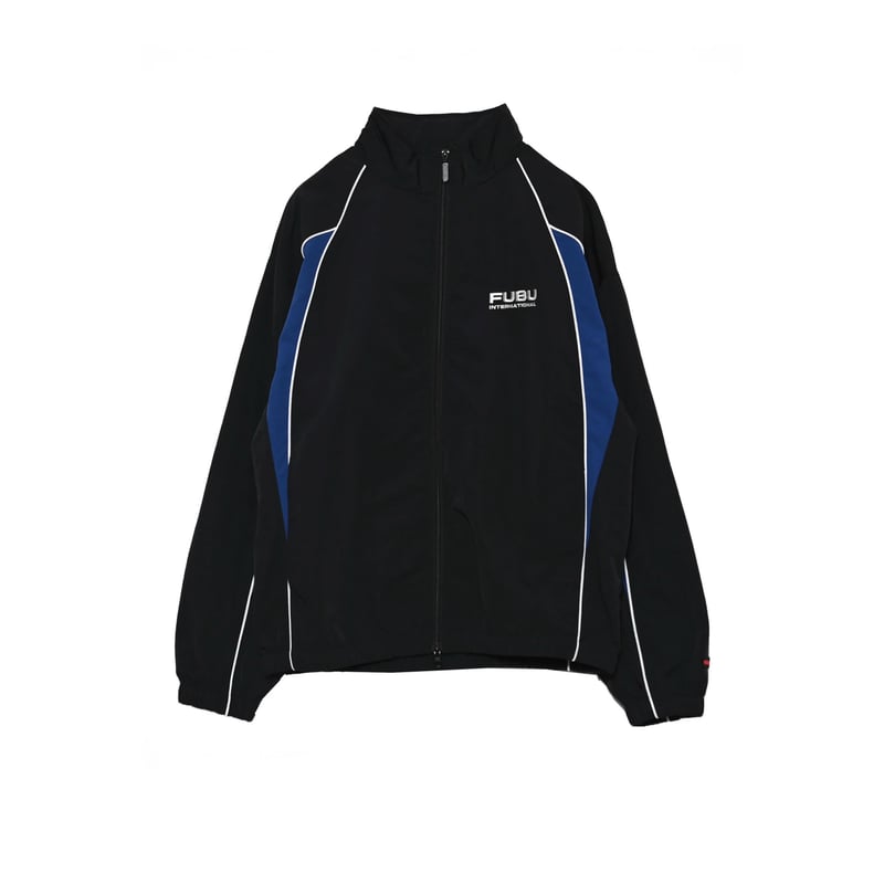 FUBU TRACK JACKET & PANTS “SET-UP” (BLACK)｜フブ ト