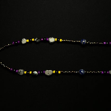 JOHN SOFIA Six Messiah Beads Necklace (Gold)｜ジョンソフィア シックスメサイア ビーズネックレス（ゴールド）