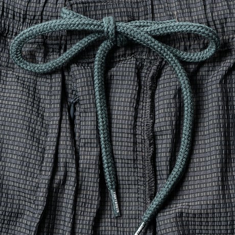 TIGHTBOOTH SEERSUCKER BALLOON PANTS (Gray)｜タイトブース シアサッカー バルーン パンツ（グレー）