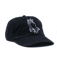 RIPNDIP Praying Hands Dad Hat (Black)｜リップンディップ プレイングハンズ ダッドハット（ブラック）