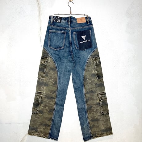 VALABASAS REVEL DENIM (BLUE&CAMO)｜ヴァラバサス レベル デニム（ブルー＆カモ）