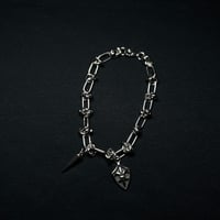 JOHN SOFIA “Spike Crest” chain bracelet (Silver) | ジョンソフィア “スパイク クレスト”チェーン ブレスレット (シルバー)