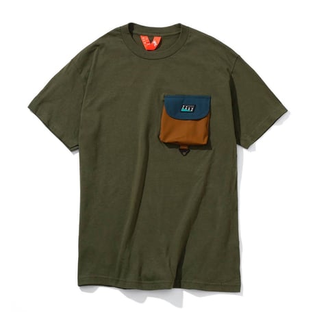 FLATLUX Aqua Pocket3 Tee (Sandstone)｜フラットラックス アクア ポケット3 ティーシャツ（サンドストーン）