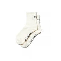 EVISEN LOGO ANKLE SOCKS (White)｜エヴィセン ロゴ アンクル ソックス（ホワイト)