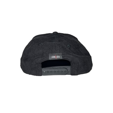 JOHN SOFIA CORDUROY SNAPBACK (BLACK, NAVY, GRAY)｜ジョンソフィア コーデュロイ スナップバック（ブラック、ネイビー、グレー）