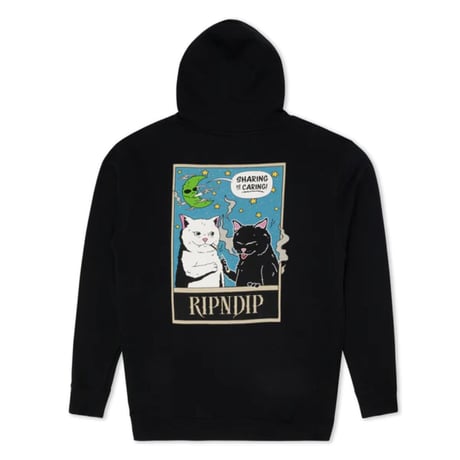 RIPNDIP Friends Share Hoodie (Black)｜リップンディップ フレンズシェア フーディー（ブラック）