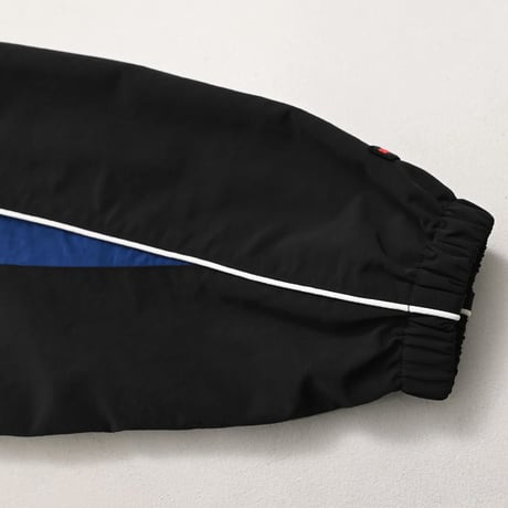 FUBU TRACK JACKET & PANTS “SET-UP” (BLACK)｜フブ トラックジャケット＆パンツ セットアップ（ブラック）