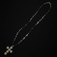 JOHN SOFIA Six Messiah Beads Necklace (Silver)｜ジョンソフィア シックスメサイア ビーズネックレス（シルバー）
