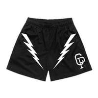 CRISP Lightning Mesh Shorts (Black)｜クリスプ ライトニング メッシュ ショーツ（ブラック）