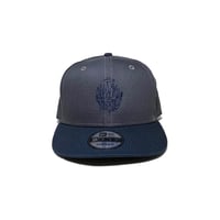 ADG Angel Logo 9FIFTY Snapback (Gray/Navy)｜ADG エンジェルロゴ 9FIFTY スナップバック（グレー/ネイビー）