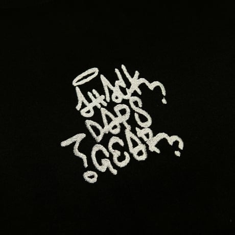 ADG Tagging Drawcord Tee (Blk)｜ADG タギング ドローコードTシャツ（ブラック）