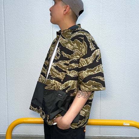 JOHN SOFIA RIPSTOP FIELD SHIRT (TIGER CAMO)｜ジョンソフィア リップストップ フィールドシャツ（タイガーカモ）
