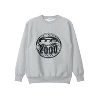 THROWBACK2000 Metalic TB Sweat (Gray)｜スローバック2000 メタリック TB スウェット（グレー）