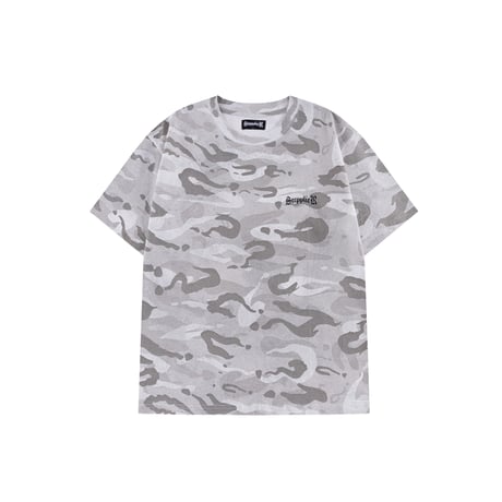 SUPPLIER Camouflage Cross Tee (GREY)｜サプライヤー カモフラージュ クロス ティー（グレー)