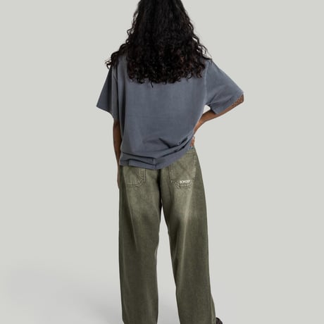 HOMEBOY X-TRA BAGGY DYE DENIM (WASHED GREEN)｜ホームボーイ エクストラ バギー ダイ デニム（ウォッシュド グリーン）