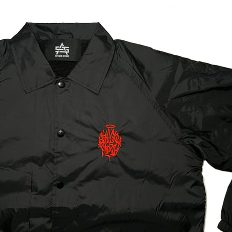 ATTACK ORIGINAL Coach Jacket (Blk/Scarlet)｜アタックオリジナル コーチジャケット（ブラック/スカーレット）