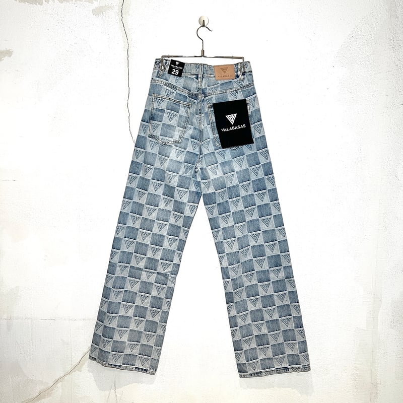 VALABASAS ALL OVER DENIM (LIGHT BLUE WASH) | ヴァ