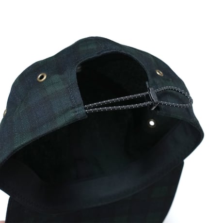 FLATLUX Pop Longbill Cap (Black Watch, Dark Teal)｜フラットラックス ポップ ロングビルキャップ（ブラックウォッチ/ダークティール）