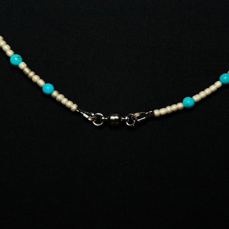 JOHN SOFIA Feather Beads Necklace (Leaf)｜ジョンソフィア フェザービーズネックレス（リーフ）