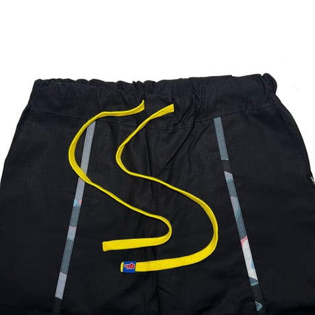 JOHN SOFIA After Zone Cross Camo Pants (Black)｜ジョンソフィア アフターゾーン クロス カモパンツ（ブラック）