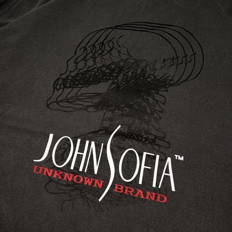 JOHN SOFIA Acid CT Garment Dye Tee (DK Green)｜ジョンソフィア アシッドCT ガーメントダイ ティーシャツ（ダークグリーン）