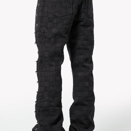 GUAPI Obsidian Black Braided Pant (Black)