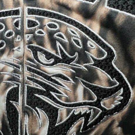 DND4DES Leopard Print Embroidered Hoodie (BLACK)｜ディーエヌディーフォーデス レオパードプリント エンブロイダード フーディー（ブラック）