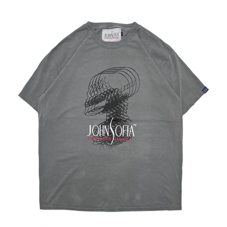 JOHN SOFIA Acid CT Garment Dye Tee (DK Green)｜ジョンソフィア アシッドCT ガーメントダイ ティーシャツ（ダークグリーン）