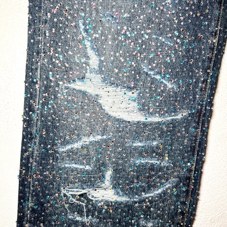 VALABASAS JELATO DENIM (BLUE&SILVER)｜ヴァラバサス ジェラート デニム（ブルー＆シルバー）