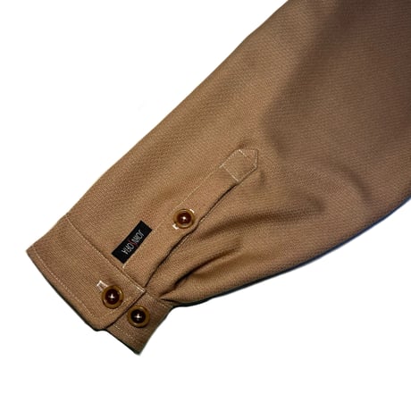 JOHN SOFIA Fleur Longsleeve Shirts (Camel)｜ジョンソフィア フルール ロングスリーブシャツ（キャメル）