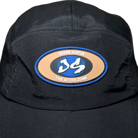 JOHN SOFIA 5Panel Field Cap (Black/Blue)｜ジョンソフィア 5パネル フィールドキャップ（ブラック/ブルー）