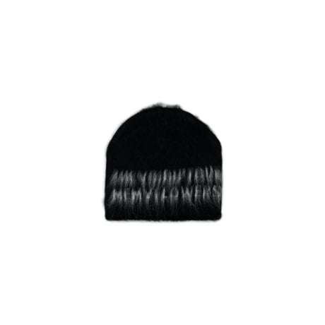 VALABASAS ZINNIA MOHAIR BEANIE (BLACK)｜ヴァラバサス ジニア モヘア ビーニー（ブラック）