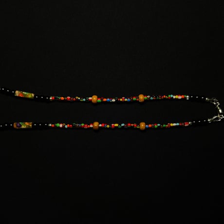 JOHN SOFIA Leaf Beads Necklace (Silver)｜ジョンソフィア リーフビーズネックレス（シルバー）
