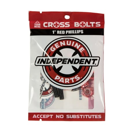 INDY 1” PHILLIPS (BLACK, SILVER, GOLD, RED)(プラスタイプ)