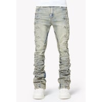 GUAPI Vintage Blue Aviation Clasp Denim (Vintage Blue)｜グアピ ヴィンテージブルー アビエーション クラスプ デニム（ヴィンテージブルー）