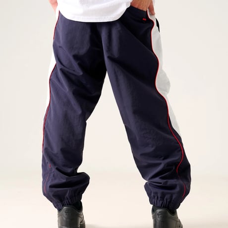 FUBU TRACK JACKET & PANTS “SET-UP” (NAVY)｜フブ トラックジャケット＆パンツ セットアップ（ネイビー）