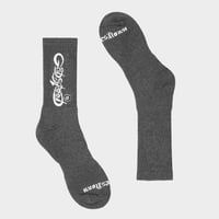 GODSPEED New Age Logo Sock (Charcoal)｜ゴッドスピード ニューエイジ ロゴ ソックス（チャコール）