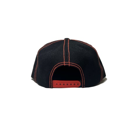 ADG AS Logo Stitch Snapback (Org)｜ADG ASロゴ ステッチ スナップバック（オレンジ）