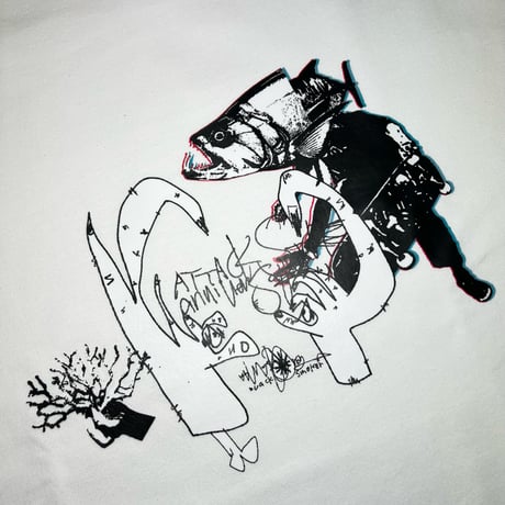 ATTACK ORIGINAL 19th Anniversary LS Tee (Wht)｜アタックオリジナル 19th ロングスリーブT（ホワイト）