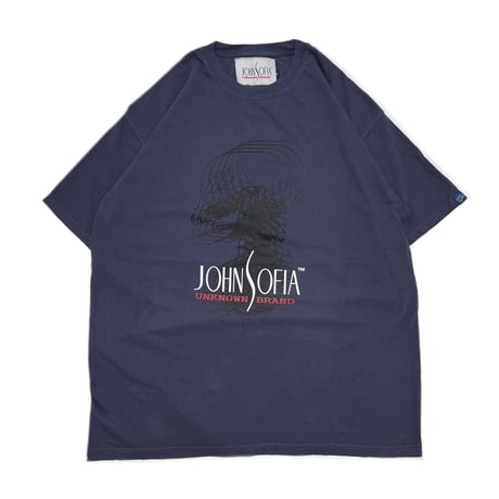 JOHN SOFIA Acid CT Garment Dye Tee (Red, Blue, Navy)｜ジョンソフィア アシッドCT ガーメントダイ ティーシャツ（レッド/ブルー/ネイビー）