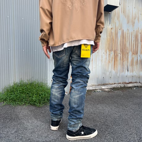 GUAPI Royal Blue Basics Regular Denim (Blue) | グアピ ロイヤルブルー ベーシックレギュラー デニム (ブルー)